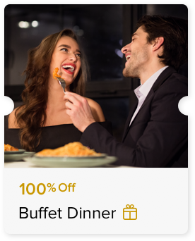100% Off Buffet Dinner