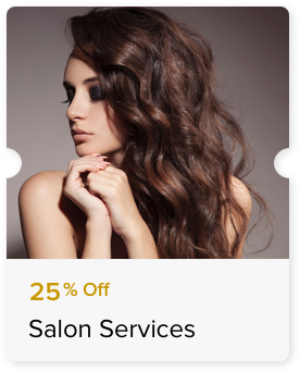 25% Off Salon Services