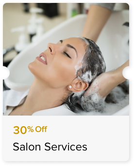 30% Off Salon Services