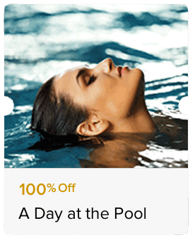 100% Off Access to the Swimming Pool or Gym