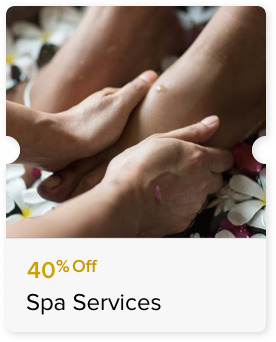 40% Off Select Massage Treatments