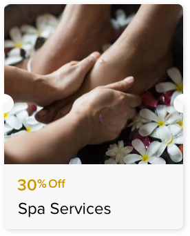30% Off on 120 Minute Spa Service