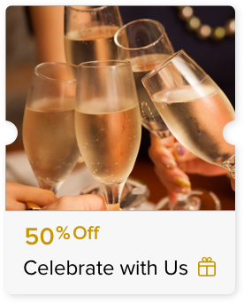 50% Off Appetizers