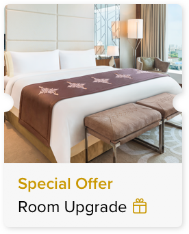 100% Off Upgrade to the Next Category of Rooms